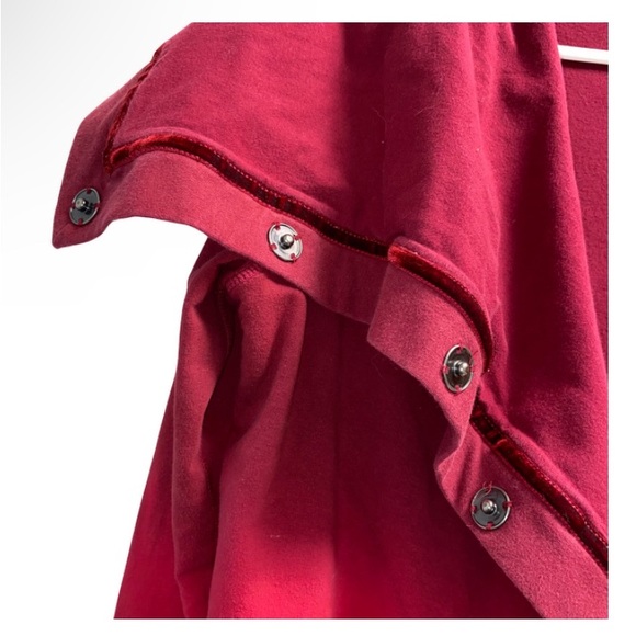 Lululemon Red Ombré Women’s Cardigan Size 6 - Picture 3 of 4